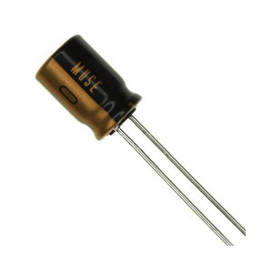 Condensateurs électrolytiques en aluminium UKZ2A100MPM1TD, composants électroniques d'origine, 10uF ±20% 100V, à montage traversant - Product Image 1