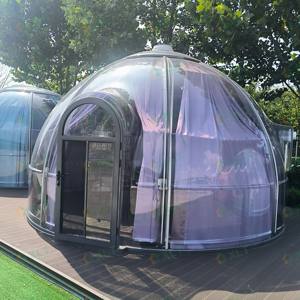 Maisons extérieures en dôme à bulles en polycarbonate transparent, imperméables et résistantes aux chocs pour jardin et patio - Product Image 1