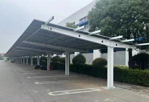 Vente en gros de panneaux solaires, montage de panneaux solaires, carport solaire en aluminium, carport solaire noir, carport photovoltaïque - Product Image 2