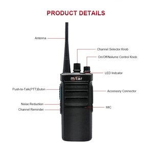 Nouvelle arrivée haute puissance 10W prix bon marché <span class=keywords><strong>VHF</strong></span> MINI Radio bidirectionnelle MX298 talkie-walkie <span class=keywords><strong>portable</strong></span> - Product Image 2