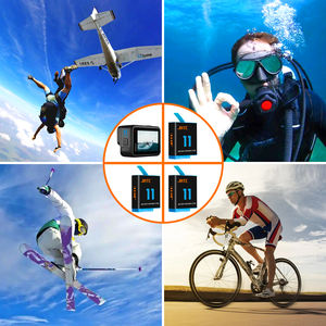 디지털 카메라 AHDBT-901 리튬 배터리 대용량 배터리 Gopro 11/10/9 용 충전식 리튬 이온 1800mah - Product Image 6