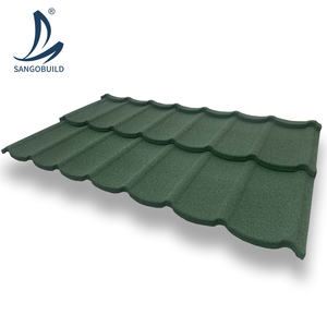 Toit de maison, feuille de <span class=keywords><strong>toiture</strong></span> <span class=keywords><strong>en</strong></span> <span class=keywords><strong>ardoise</strong></span> gris foncé, carreaux de toit <span class=keywords><strong>en</strong></span> métal enduit de pierre - Product Image 5