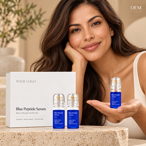 Esencia Facial de Péptidos Azules 10ml con Hialuronato de Sodio, Suero de Hidratación Diaria, Fabricante OEM con Logotipo Personalizado - Product Image 6