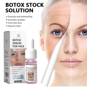 Siero viso Botox nuova tecnologia rassodante e serrare la pelle viso siero viso Anti invecchiamento Botox viso liquido siero libero commercio garanzia 30 ML