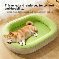 Nouveau lit pour chien en coton PP imperméable et respirant, résistant aux déchirures, adapté à toutes les saisons, amovible et lavable, offrant un confort optimal.