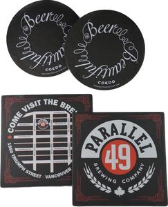 OEM ODM Tissue <b>Paper</b> Drink Customized logo Printing Absorbent <b>paper</b> boxes for wood <b>coaster</b> - Product Image 4