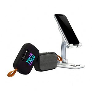 Mini haut-parleur sans fil portable personnalisé avec logo pour événements professionnels et cadeaux promotionnels (vente en gros) - Product Image 1