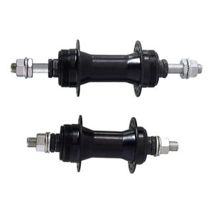 Moyeux de <span class=keywords><strong>roue</strong></span> arrière/<span class=keywords><strong>avant</strong></span> pour vélo de montagne pour enfants, 36 trous, acier noir, frein à disque, roulements scellés de haute précision durables, <span class=keywords><strong>axe</strong></span> traversant - Product Image 3