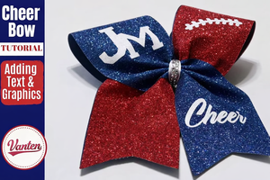 Fiocchi Personalizzati e Resistenti con Glitter per Squadre Scolastiche |   Fiocchi per Capelli con Strass al Centro |   Logo Personalizzato Disponibile |   Promozione - Product Image 2