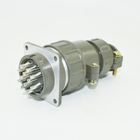 Enchufe de aviación P32K12Q P32J12Z P32 Conector de 12 Pines, enchufe redondo, Conector de rosca P directo