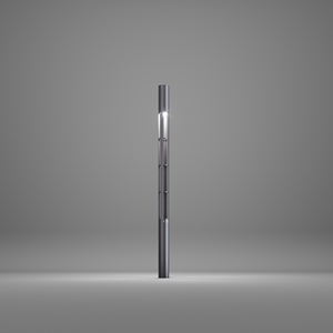 Curvex 200cm Outdoor Aluminum LED <b>Lighting</b> <b>Pole</b> Durable and Waterproof IP65 for Public Street & Commercial Areas - Product Image 2