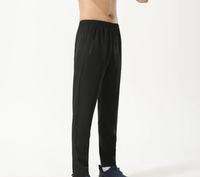 Pantalon de survêtement en nylon élastique personnalisé, séchage rapide, respirant, décontracté, unisexe, pantalon de sport pour homme