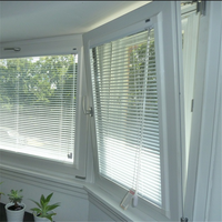 Modernes Minimalistisches Aluminium-Legierungs-Dreh-Kipp-Fenster mit Gehärtetem Glas Schallisolierung Wärmeisolierung Thermische Isolierung