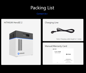 Estación de Energía Portátil Hithium de 1KWh 2KWh 8KWh 16KWh 200W 1000W 5000W 11000W, Batería Solar con una Vida Útil de 11,000 Ciclos - Product Image 3