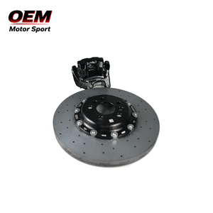 ชุดเบรกคาร์บอนเซรามิก OEM MOTOR SPORT สีดำ โมโนบล็อก 6 1 ลูกสูบ คาลิปเปอร์ สำหรับเพลาหน้า/หลัง รับประกัน 1 ปี ประสิทธิภาพสูง - Product Image 3