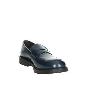 Mocassins pour homme K-9931 bleus taille 45 en cuir - Product Image 5