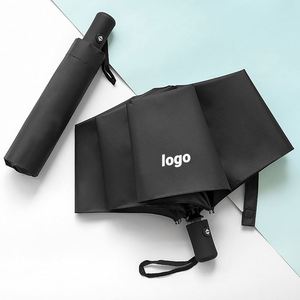 Parapluie pliable personnalisable à ouverture automatique, idéal comme cadeau d'entreprise pour la promotion de la marque - Product Image 1