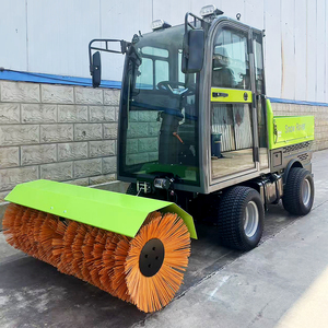 آلة تنظيف الطرق الشتوية تعمل بالبنزين مع فرشاة دوارة لكنس الثلوج - Product Image 6