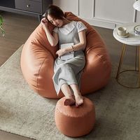Grand pouf de relaxation d'extérieur imperméable