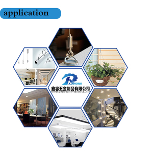 Tùy chỉnh mô hình mới dây khóa dây vòng kẹp với 20*20mm cho hệ thống treo và ánh sáng - Product Image 5