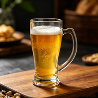 Verre à bière classique simple, tasse transparente de haute qualité pour la maison, le bar, le restaurant, outil de boisson
