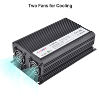 Alimentation électrique miniature 110V 220V AC vers 90V DC, commutée, 1500W, 16,6A, sortie unique, boîtier noir, pleine puissance S-1500-90