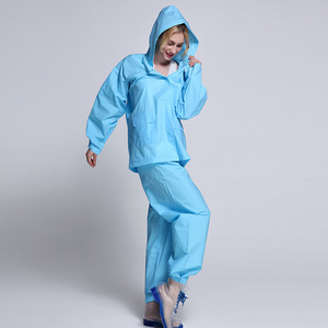 Set Impermeabile Mingjia per Ragazzi, Giacca e <span class=keywords><strong>Pantaloni</strong></span> Separati in EVA per Moto/Veicoli Elettrici/Biciclette, Abbigliamento Antipioggia per Ciclismo - Product Image 4