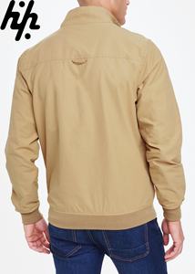 OEM 2021 Top Selling Men's Eco-Friendly Stand Collar <b>Showerproof</b> Bomber Jacket with Customizable Sizes (Huzaifa Products) - Product Image 3