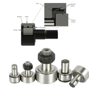 Rodamiento de Agujas Tipo Espiga CF6 de Acero Cromado, Diámetro Interior de 5.99-6mm, SUNBEARING para Industrias de la Construcción - Product Image 5