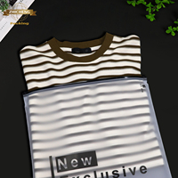 Sacs d'emballage pour vêtements en CPE+EVA recyclables, imprimés par gravure et sérigraphie, couleur personnalisée, fermeture éclair, pour t-shirts, sous-vêtements, chaussettes