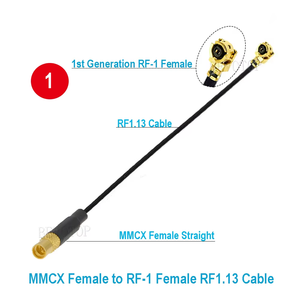 <span class=keywords><strong>MMCX</strong></span> Nam/Nữ góc phải để U.FL U.FL-1 nữ <span class=keywords><strong>Jack</strong></span> rf1.13 Cáp Adapter Pigtail ăng-ten đồng trục Cáp mở rộng - Product Image 6