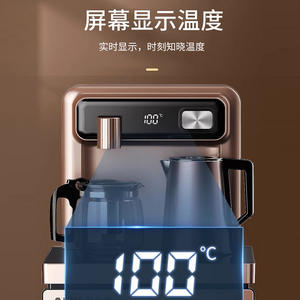 Dispensador de Agua Automático AUX de Carga Inferior, Enfriamiento y Calentamiento Inteligente, Vertical, Gran Tamaño, Color Café, Acero Inoxidable - Product Image 6