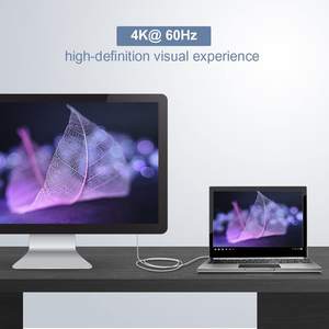 CableCreation 18Gbps <span class=keywords><strong>UHD</strong></span> mâle à mâle pour câble HDMI résolution <span class=keywords><strong>4K</strong></span> 60Hz pour projecteur HTV moniteur d'ordinateur <span class=keywords><strong>lecteur</strong></span> DVD - Product Image 2