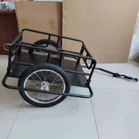 Remorque de vélo cargo arrière porte-bagages utilitaire remorque de vélo cargo