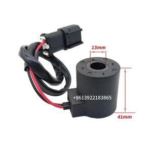 Tapis d'excavatrice pour PC 200-5 PC200-6 PC60-7 bobine d'électrovanne <span class=keywords><strong>pilote</strong></span> rotative SD1244-C-1005 - Product Image 1