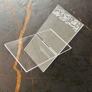 Support de <span class=keywords><strong>Table</strong></span> pour Snacks Pafu <span class=keywords><strong>A</strong></span>ïd Moubarak Ramadan, Présentoir en Acrylique pour Rupture Rapide du Jeûne et Dattes, Cadeaux, Porte-Aliments - Product Image 3