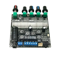 Module amplificateur de subwoofer haute puissance 2.1 canaux TPA3116D2 5.0, carte de commande audio de classe D, alimentation DC 12V-24V, DIY HIFI