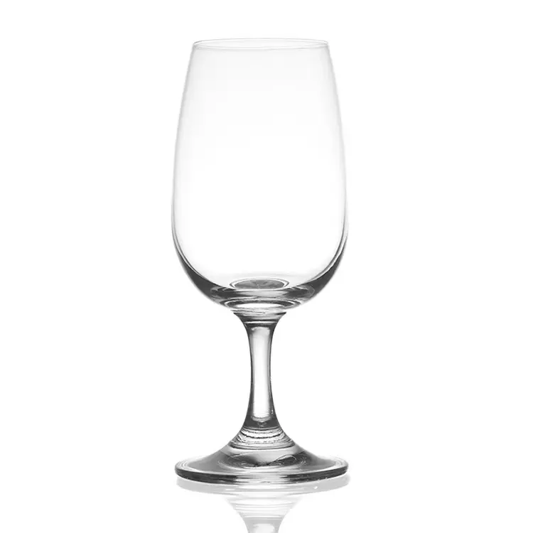 Taş ada kristal cam şarap bardağı uzun cam ISO profesyonel saf içecek fincan lale fincan