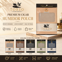Sac en plastique de 50g pour tabac à rouler et cigares, avec fermeture éclair et autocollant, vente en gros