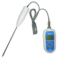 Termometer Alarm Suhu Tinggi/Rendah Portabel untuk Laboratorium Pengolahan Tanah Industri dengan Rating IP68 Model OEM/ODM LDT-3305