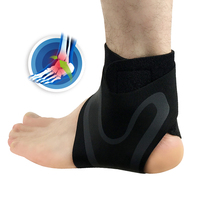 Attelle de protection élastique pour sport, vêtement en néoprène léger à double pression, ajustable, accessoire de sécurité, orthopédique, pour la cheville