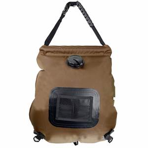 Sac de douche solaire suspendu 20L avec logo personnalisé, sac de douche solaire extérieur, sac de stockage d'eau pliable pratique pour la douche - Product Image 4