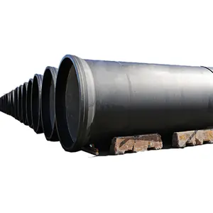 Tubo duttile in ghisa tubo di drenaggio comunale tubo acqua speciale DN80 a DN2600 anti corrosione K9 grado