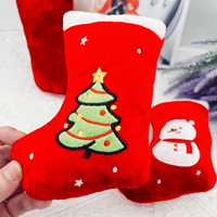 Jouets de Noël de luxe pour chiens, jouets à mâcher couineurs en corde, écologiques, pour usage intérieur, cadeaux de Noël pour animaux de compagnie, Père Noël, Rudolph, peluches personnalisées pour chiots