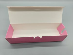 Couvercle de plateau à gaufres en carton imprimé avec logo personnalisé pour biscuits, boulangerie, gaufres, emballage avec couvercle, bac à papier pour sucette glacée - Product Image 3