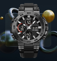 Jam Tangan Digital Sport X-GEQCK Terbaru Tahan Air 30 Meter Warna Hitam Fashionable Logo Dapat Disesuaikan Harga Grosir