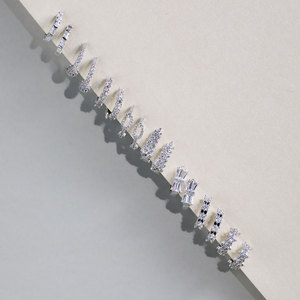 <strong>Solid</strong> 925 <strong>Silver</strong> Tiny Hoop <strong>Earrings</strong> Wholesale Custom Jewelry - Product Image 1