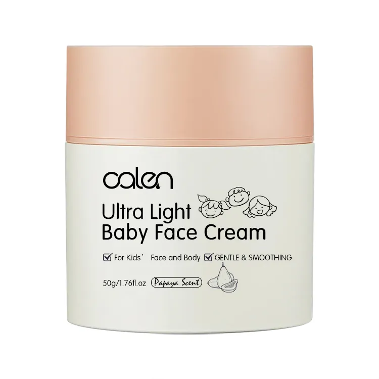 Oalen Wholesale Alcohol Free Baby Face Cream Gentle Baby Moisten Cream Protects Kid Skin Baby Face Cream