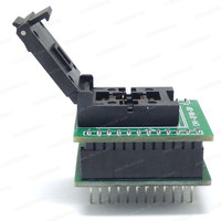 DFN8 QFN8 ke DIP8(24pin) CNV-QFN8-DIP Soket Adaptor Pemrogram DFN8 MLF8 8*6