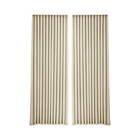 Rideau occultant jacquard gaufré double face en chenille, motif floral, style moderne, personnalisable pour chambre à coucher, salon, style français
